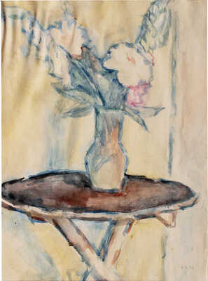 Коджак Азарий Фёдорович. Цветы на столе